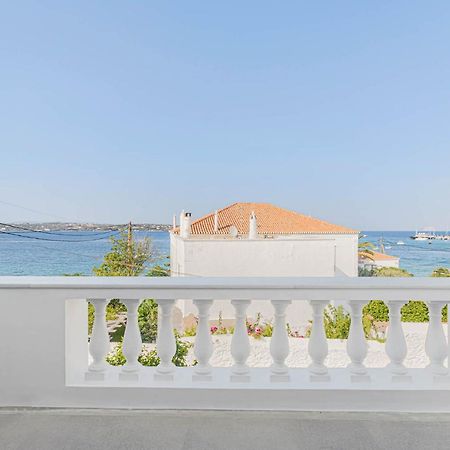 Pearl House - Luxurious New Beach Villa In Spetses Stunning View Ligoneri Exteriör bild